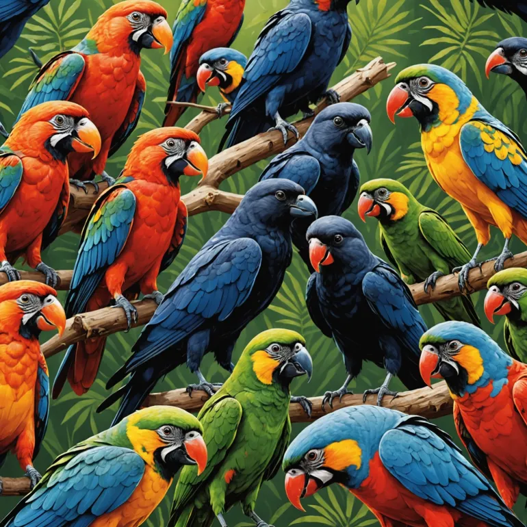 Интеллект птиц: загадки мозга и удивительное поведение воронов и попугаев