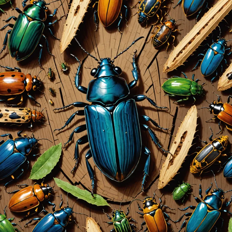 Жуки и их Личинки в древесине: что нужно знать каждому домовладельцу и любителю природы