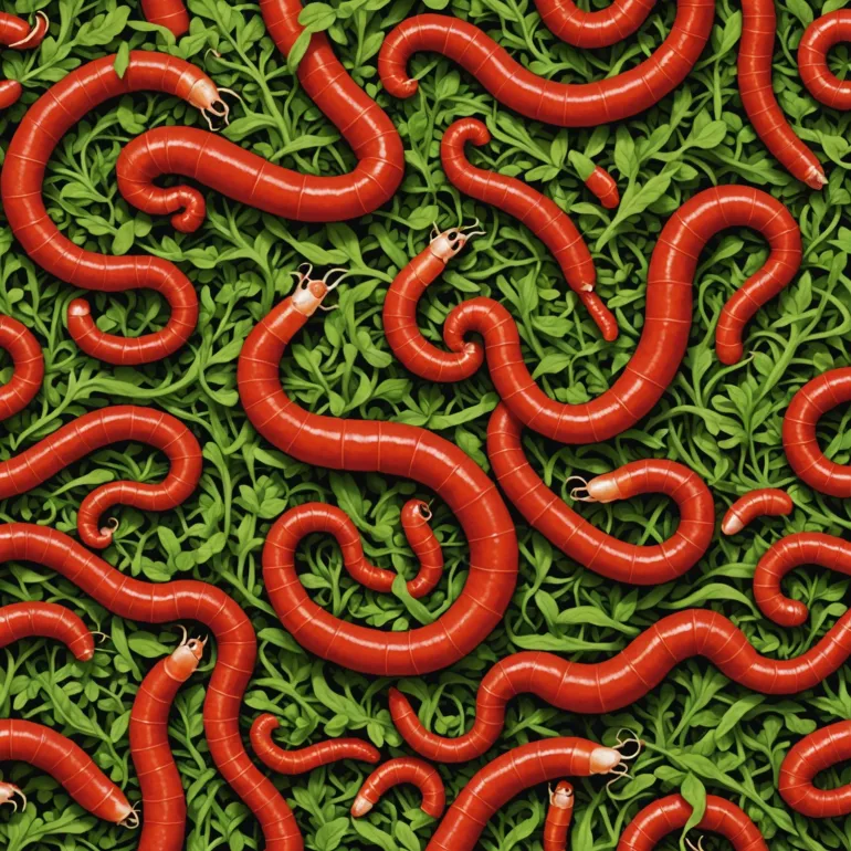 Червяки: Переработка сегмент — ключ к здоровой экосистеме вашего сада и не только