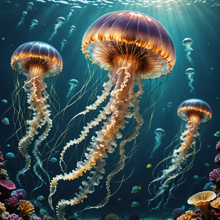 Медузы: загадочное плавание в мире желеобразных существ