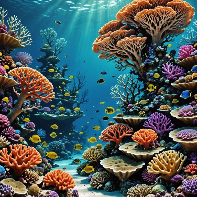 Погружение в мир кораллов: тайны рифов и их водорослей