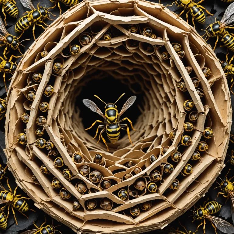 Удивительный мир ос: от их жала до мастерства строительства