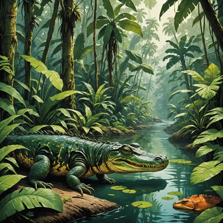 Кайманы в Южной Америке: Загадочные обитатели тропических вод