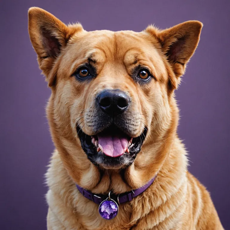 Загадка собак с фиолетовым языком: что скрывают породы с фиолетовым языком?