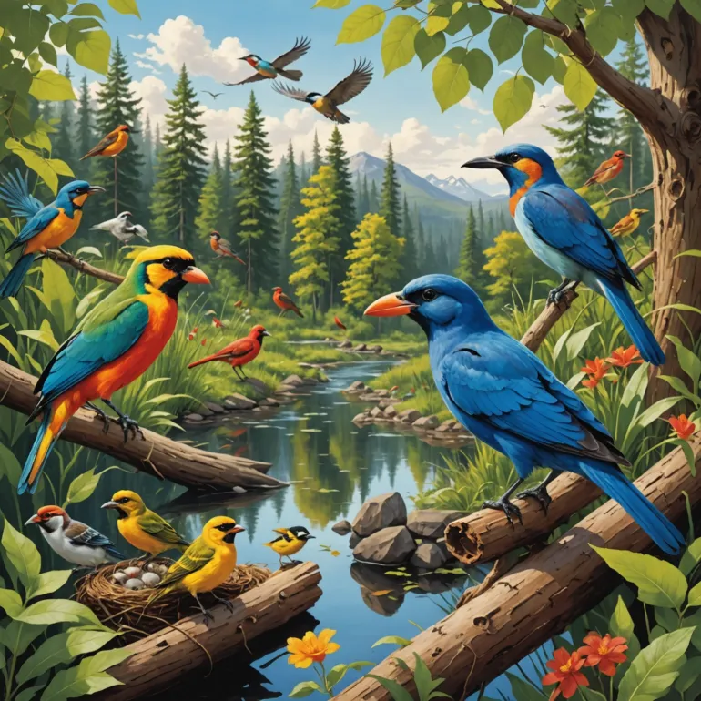 Птицы: удивительный мир пернатых соседей и роль майны вира в экосистеме