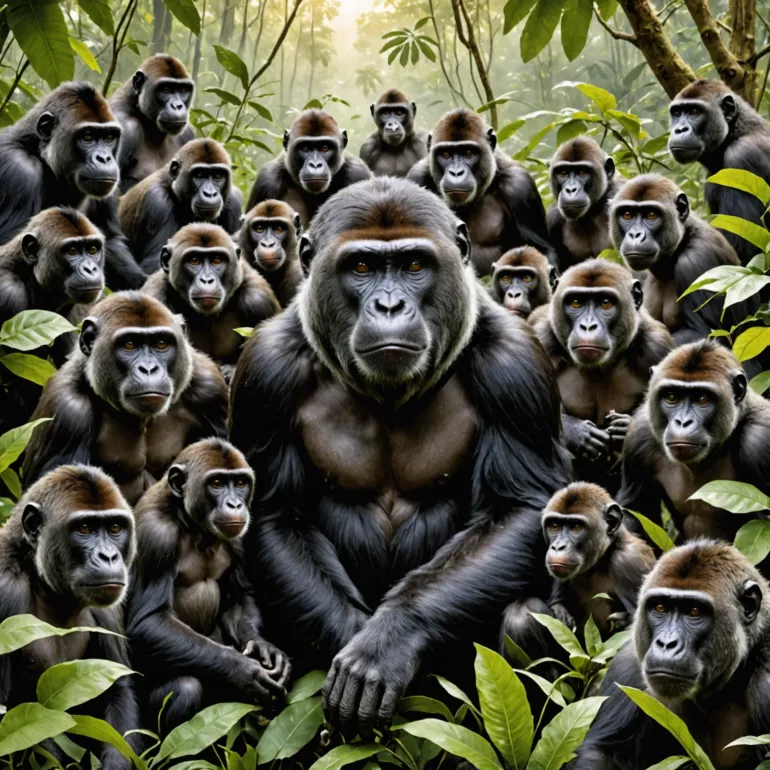 Увлекательный мир животных: погружение в разнообразие видов обезьян