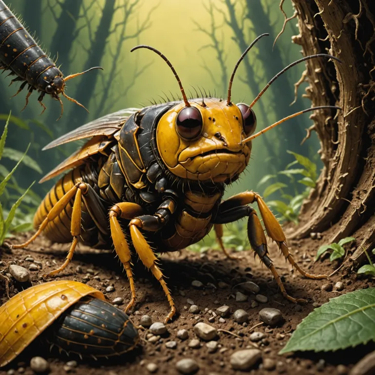 Захватывающий мир насекомых: от личинок до поэзии и легенд