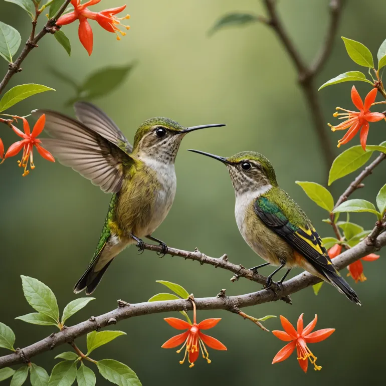 Самые маленькие птицы: удивительный мир колибри и корольков