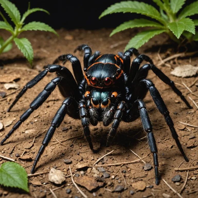 Самые ядовитые пауки России: Каракурт и южнорусский тарантул