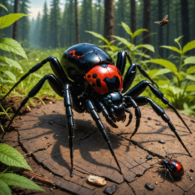 Самые ядовитые насекомые России: Каракурт и шершень