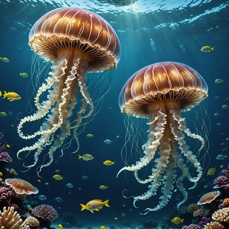 Самые большие медузы: Львиная грива и Номура — гиганты морских глубин