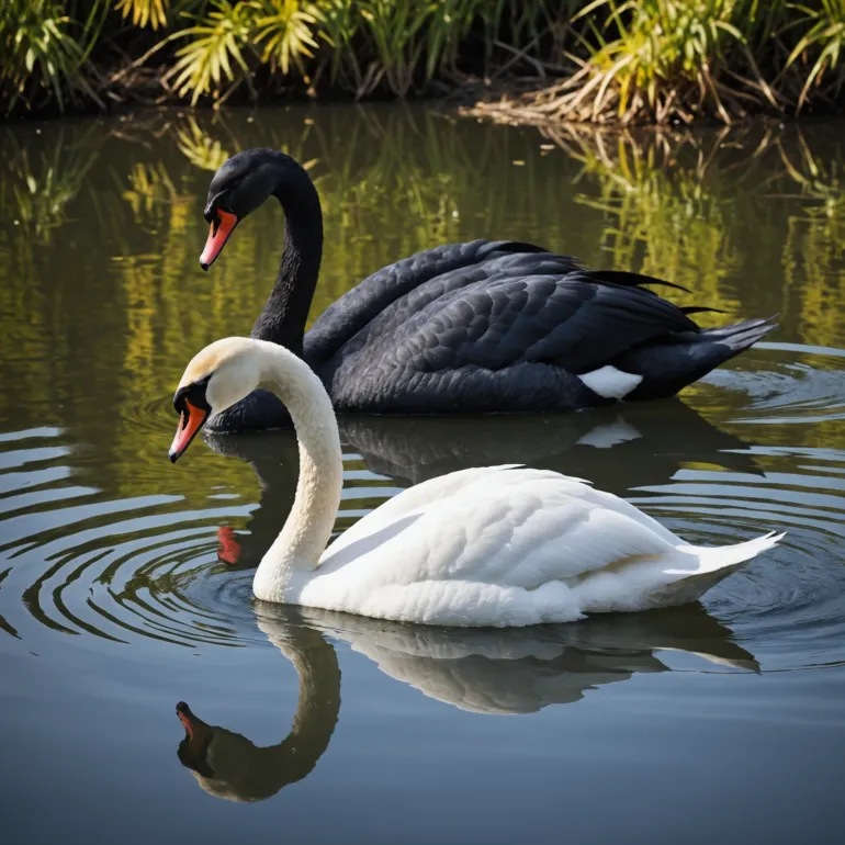 Самые красивые лебеди: Чёрный и кликун — загадочные обитатели водных просторов