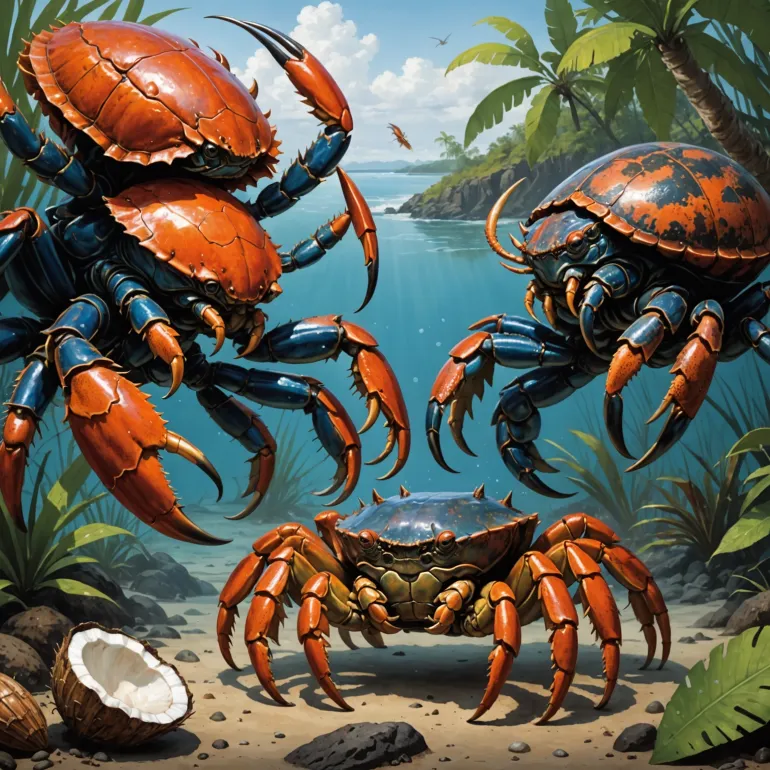 Самые большие крабы: Камчатский и кокосовый — удивительные гиганты морей