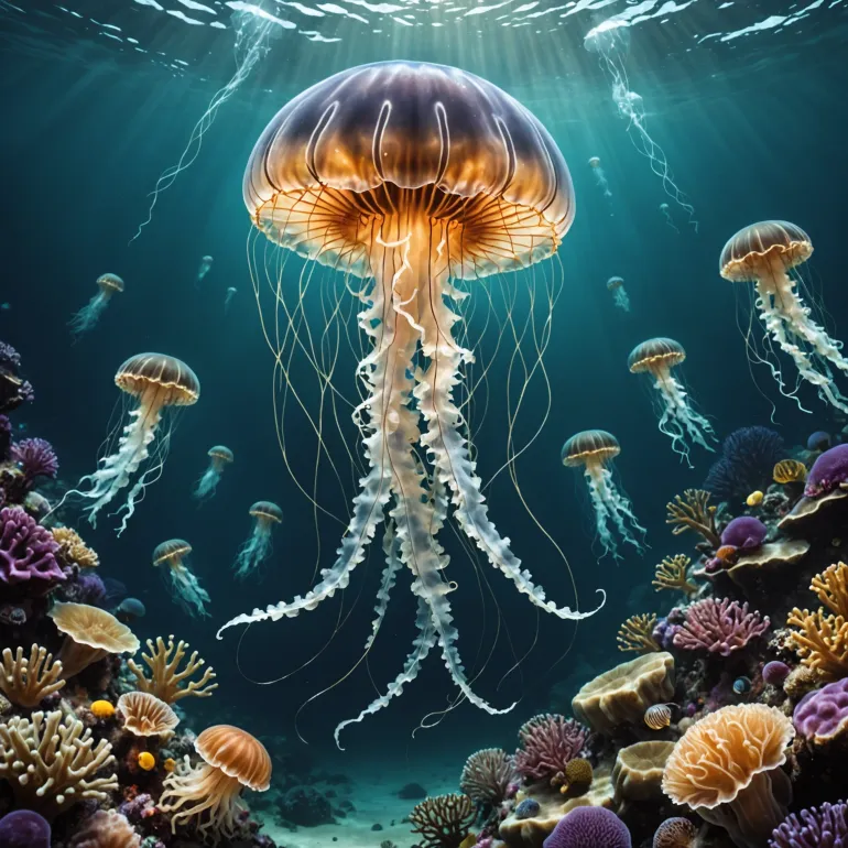 Самые ядовитые медузы мира: Морская оса и её опасный мир