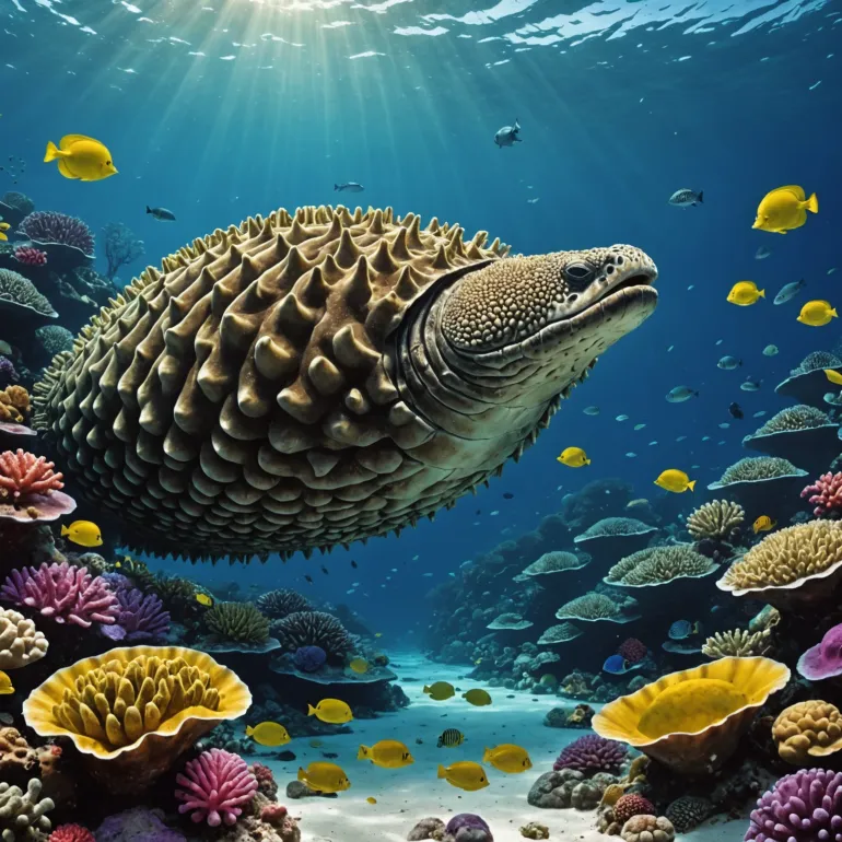 Самые большие морские огурцы: удивительный мир Thelenota ananas