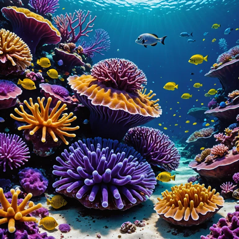 Самые красивые морские огурцы: пурпурные и оранжевые чудеса подводного мира