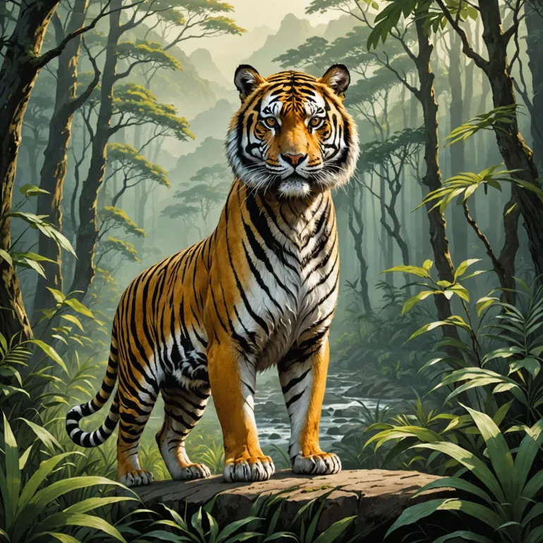 Самые редкие тигры: уникальные представители дикой природы