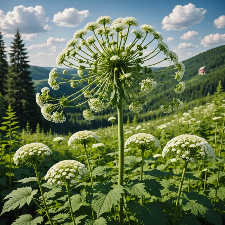 Самые опасные цветы России: Борщевик и другие угрозы