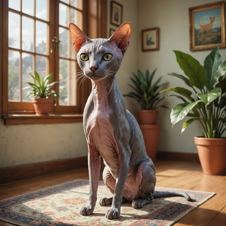 Бесшерстная Чапман — порода кошек: уникальный выбор для настоящих ценителей