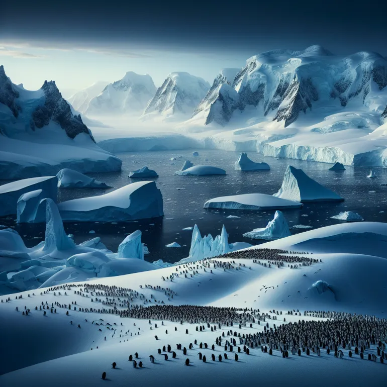 Когда в Антарктиде наступает зима