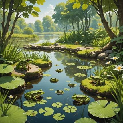 Лягушки: удивительные охотники за насекомыми в природе