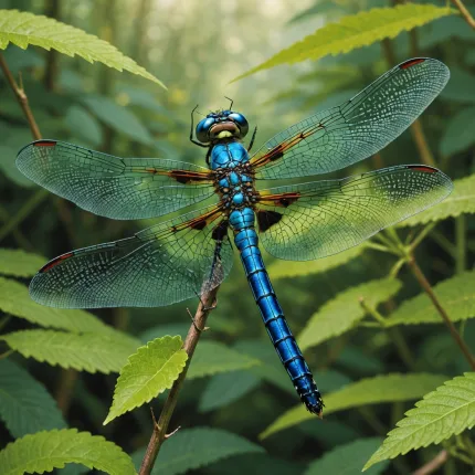 Стрекозы: удивительный мир охоты и превращений нимфы