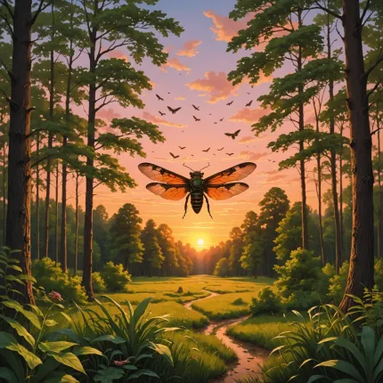 Цикады: загадочные певцы природы и их уникальная песня самцов