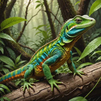 Игуаны: как хвост служит эффективной защитой в их удивительном мире