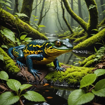Саламандры: Загадочные Амфибии Влажных Мест Обитания