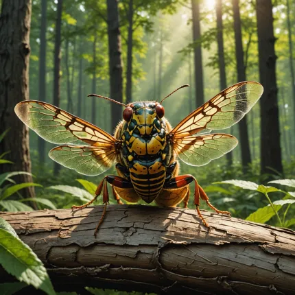 Цикады: Тайны крыльев и вибраций, которые завораживают природу