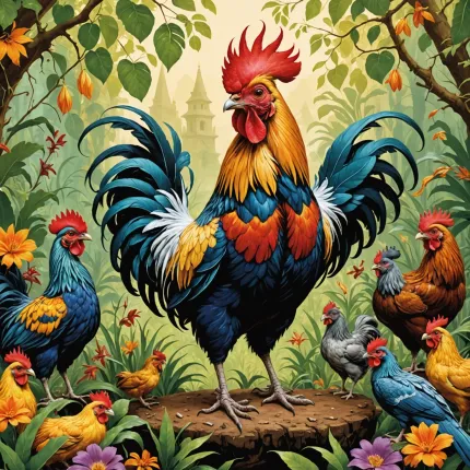 Загадочный мир животных: от курицы с хохолком до удивительных видов обезьян