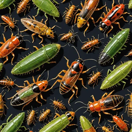 Загадочный мир насекомых: от личинок до великих поэтов