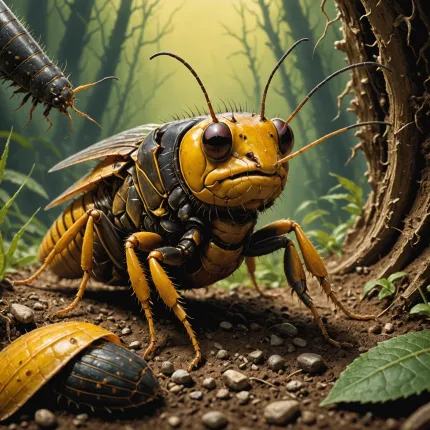 Захватывающий мир насекомых: от личинок до поэзии и легенд