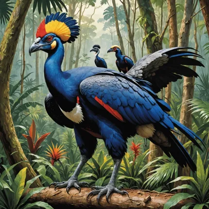 Погружение в мир самых опасных птиц: Казуар и орлан