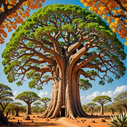 Самые красивые деревья: необычные виды, которые покорят ваше сердце