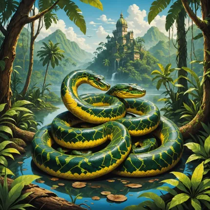 Самые большие змеи: Анаконда и питон — мифы и реальность гигантских рептилий