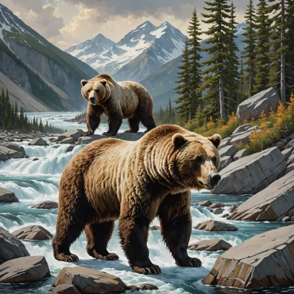 Самые опасные медведи: Гризли и белый — кто они на самом деле?