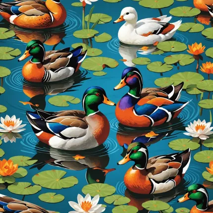 Самые красивые утки: Мандаринка и каролинка