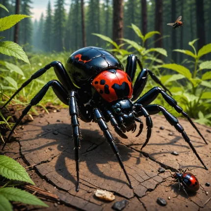 Самые ядовитые насекомые России: Каракурт и шершень