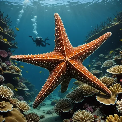 Самые большие морские звёзды: удивительный мир Pycnopodia helianthoides