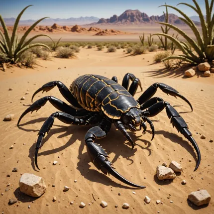Самые ядовитые скорпионы мира: Лейурус и толстохвостый