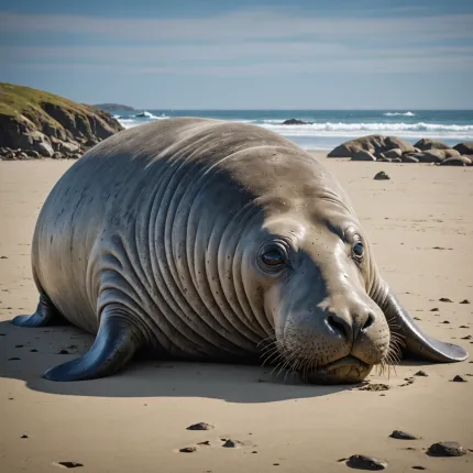 Самые большие морские слоны: загадки и величие Южного морского слона