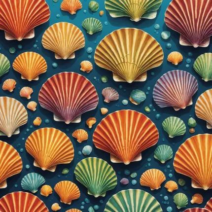 Погружение в мир красоты: Самые красивые морские гребешки и их радужные виды