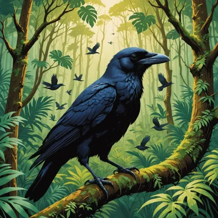 Самые умные вороны: как Новокаледонская ворона меняет наше представление о разуме животных