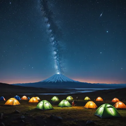 Самые красивые кометы России: загадка ночного неба над Камчаткой