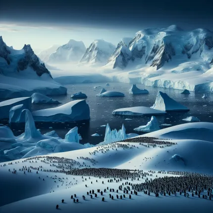 Когда в Антарктиде наступает зима