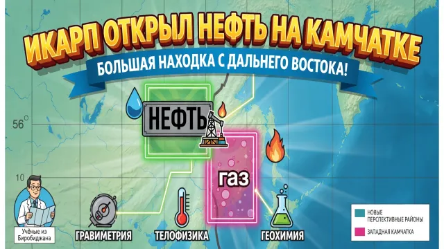 ИКАРП открыл нефть на Камчатке. Большая находка с Дальнего Востока!